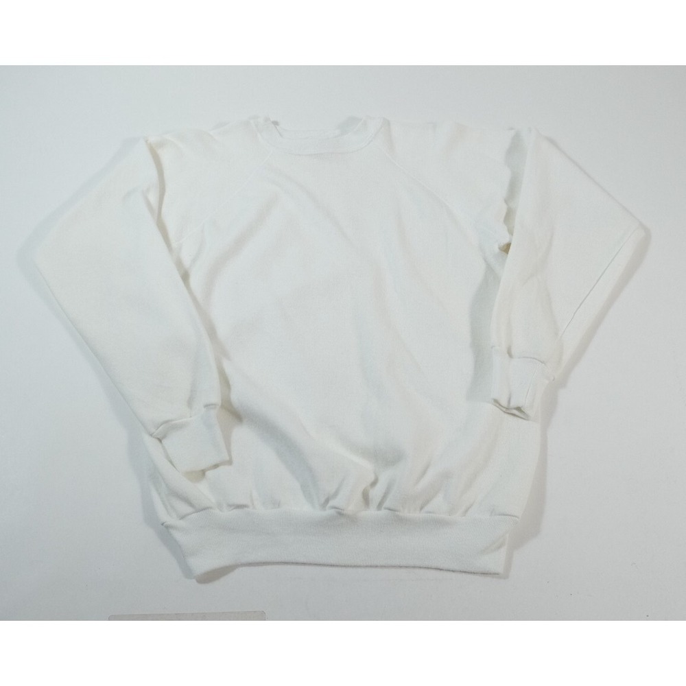 Thunderbird Sportswear‎ Sweatshirt Womens M White Vintage 80s Made In USA
